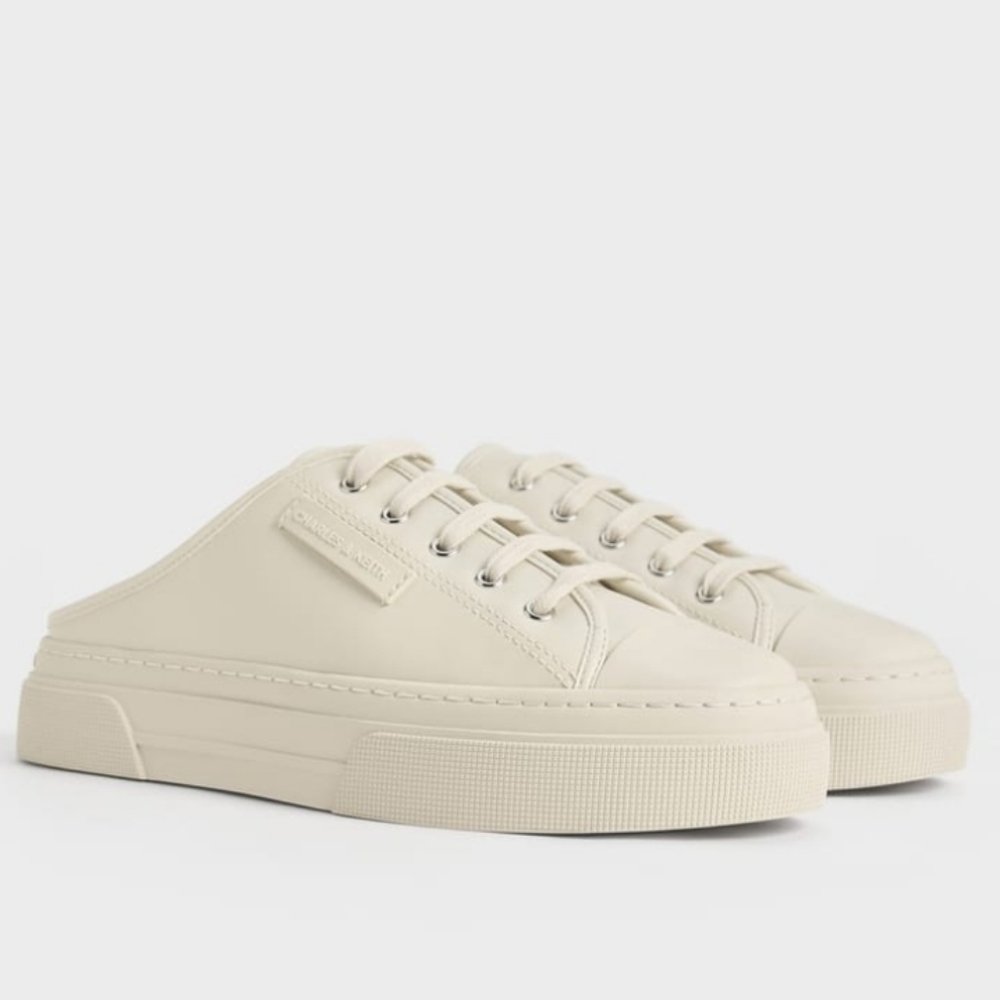 Charles & Keith Cream Mules